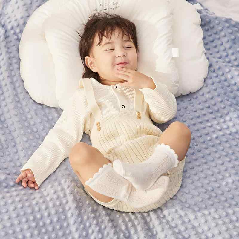 おくるみ 毛布 ベビー 赤ちゃん ブランケット 夏 涼しい 純綿 肌に優しい ドット柄フリース ふわふわ 昼寝 子供 保育園 ベビーカー