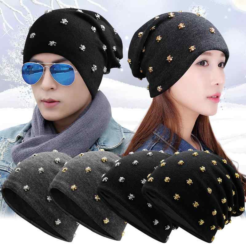 楽天市場】BREATH ブレス メンズ ニットキャップ GLITTER SKULL CAP