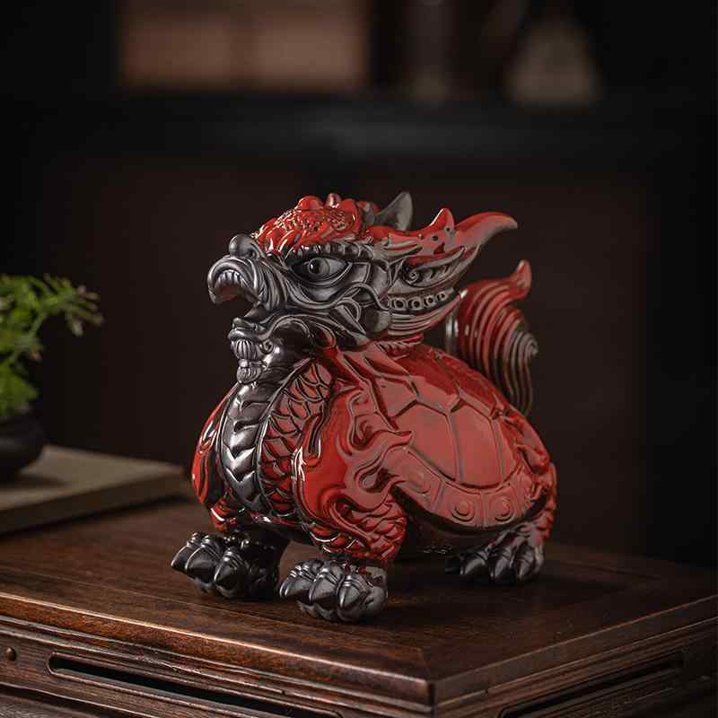 楽天市場】中国景徳鎮陶磁器 加彩 仙人黄安（亀仙人）像 : 中国貿易CTC