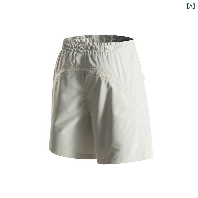 ショートパンツ メンズ OBCY 夏 アウトドア 通勤 ストレート ハーフパンツ 普段使い 涼しい オフホワイト ロックグレー ブラック 韓国風 おしゃれ