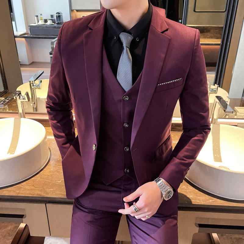 スーツ メンズ ライトビジネス セットアップ 無地 カジュアル スリムフィット ジャケット スラックス 通勤 オフィス 結婚式 披露宴 パーティー フォーマル 春秋 混紡 レーヨン グレー ブルー ブラック