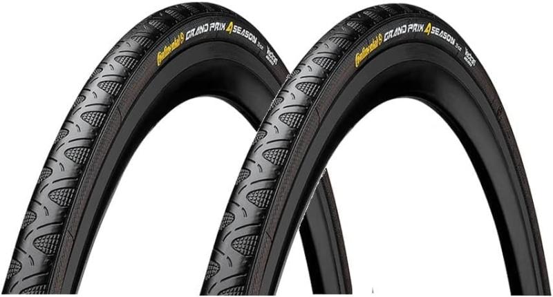 2本書き割り Continental(コンチネンタル) Grand Prix 4-Season グランプリ 4季節 700c 黒いこと/黒いこと (700x28c) [並行輸入品]