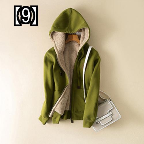 価格 交渉 送料無料 女性用 パーカー レディースカジュアル トップス 冬 フリース 厚め フード付き ジッパー カーディガン セーター 韓国 半袖 長袖 大 サイズ ゆったり ラム ベルベット ジャケット グレー 黒 紺 Bellofestas Com Br