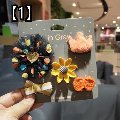 子供用 ヘア アクセサリー セット キッズファッション ウェア ヘッド ベビー ヘアピン 頭飾り