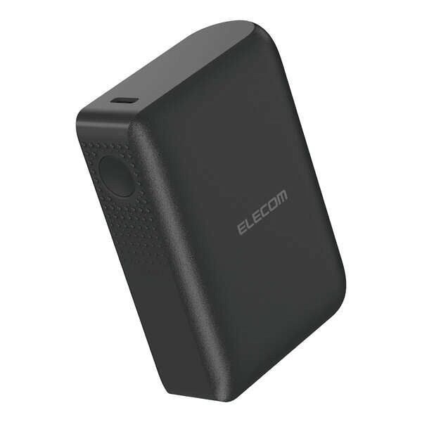 エレコム モバイルバッテリー DE-C78L-l10000 大容量 USB PD 対応 type-C usb-A 入出力 ブラック おまかせ充電 急速充電 日本メーカー