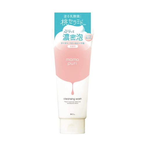 모모푸리 모이스처라이징 클렌징 페이스 워시 150g 메이크업 리무버 유산균 피치 세라마이드 세라마이드 플러피 리치 폼