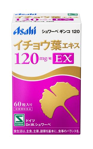 シュワーベキンコ シュワーベギンコ 120瓱 EX 60粒 アサヒ人だかり食料雑貨類