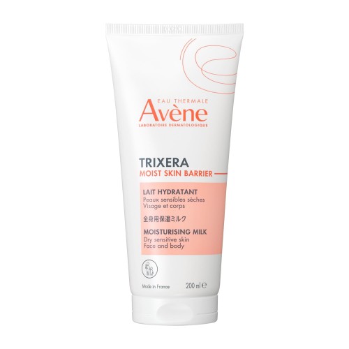 アベンヌ(Avene) トリクセラ モイストスキンバリア ミルク 200mL │ ボディクリーム ・ トリートメント │ ミルク状 │ エアリーフローラルの香り │ 超乾燥肌 肌荒れ予防 保湿 デリケート 顔・身体用 メンズ │ 敏感肌 ダーマコスメ
