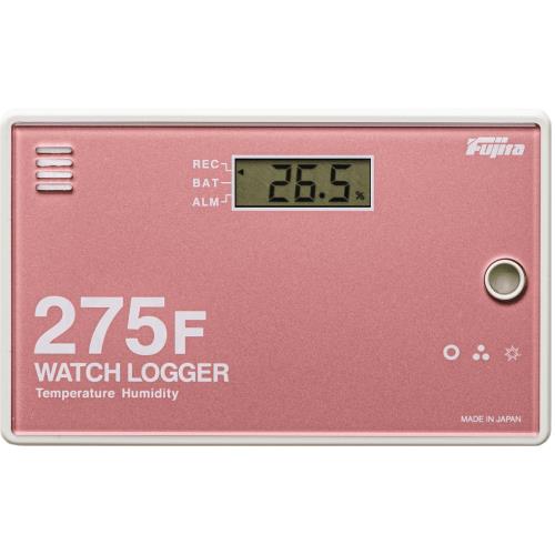 WatchLogger(藤田電機製造所) 温湿度見聞ロガー NFC印字機 KT-275F サクラ色