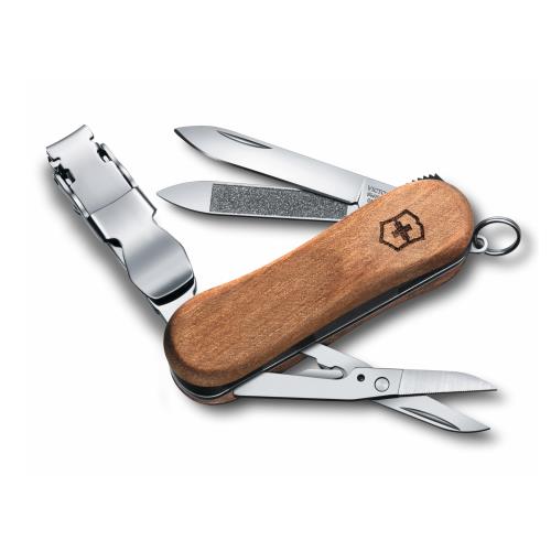 VICTORINOX(ビクトリノックス) ネイルクリップ 580 白木 爪切り つめきり 防災グッズ 曲線状の形刃 剪刀 つめ其れは其れはじ付き添い人 つめやすり積み上げる 6役立つこと 防災グッズ 救急 ステンレス鋼鋼 さびにくい パウダーコンパクト 赤銅色  0.6461.63