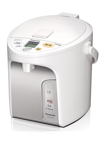 パナソニック 明かりポット 2.2リッター 無意味さ断熱 省エネ保温 お口当たり体温合わせる 給湯量(2座標軸+珈琲用) コードレス給湯 白いこと NC-HU224-W