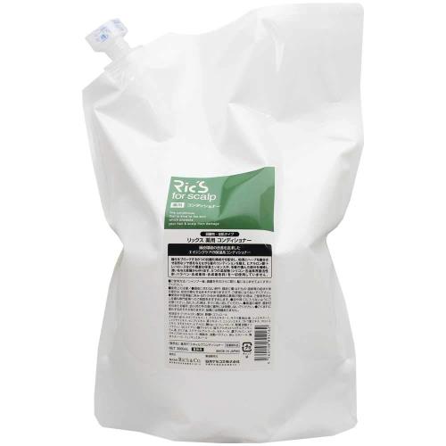 日本ケミコス リックス 薬用 コンディショナー 3000ml レフィル