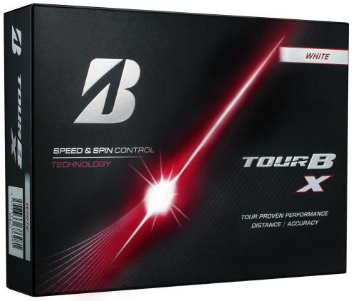 BRIDGESTONE(ブリヂストン)ゴルフどんぶり鉢 TOUR B X 2026年模範例 12球入 白いこと B6WXJ