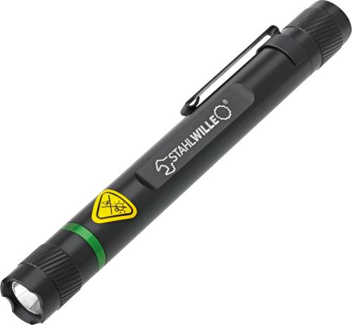 STAHLWILLE スタビレー LEDミニ懐中電燈 130lm 黒いこと 13132