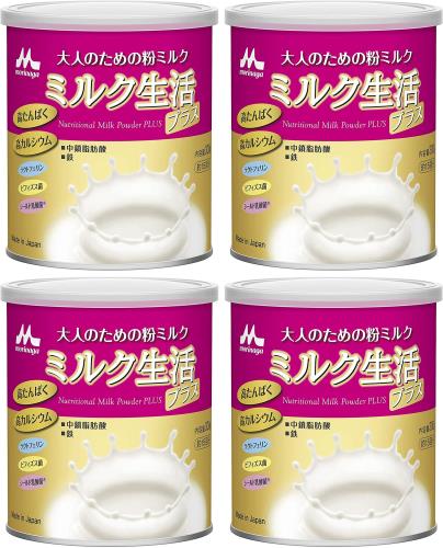 森永乳業 ミルク生活 プラス 300g 4個セット|グラムスキー薬局 店