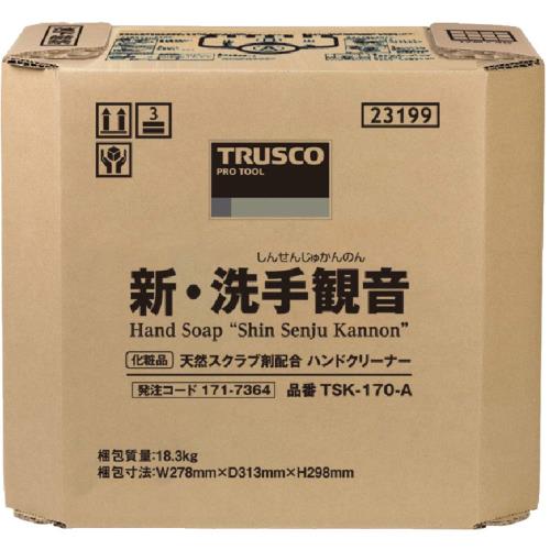 TRUSCO(トラスコ) お手て石けん 新・洗手観音 17.0kg バックインボックス TSK-170-A