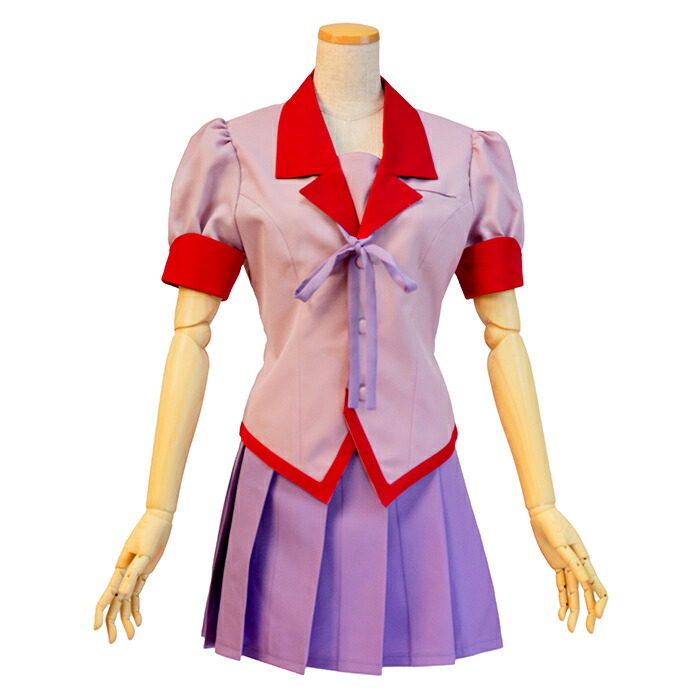 人気アイテム コスチューム一式 コスプレ衣装 コスプレ 私立直江津高校女子制服 半袖 日本製 コスプレ衣装 化物語 コス セット 上下 仮装 おうち イベント 撮影会 かわいい 可愛い リボン スカート ジャケット 制服 キャラクター 小説 アニメ Www Dgb Gov Bf