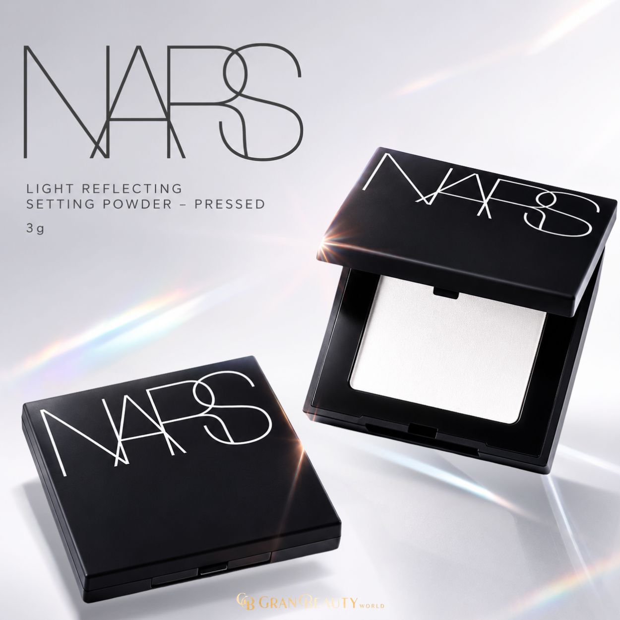 ＼最大3,000円OFF／NARS ナーズ ライトリフレクティングセッティングパウダー プレスト N ミニ 3g 02415 CRYSTAL トランスルーセント [並行輸入品]