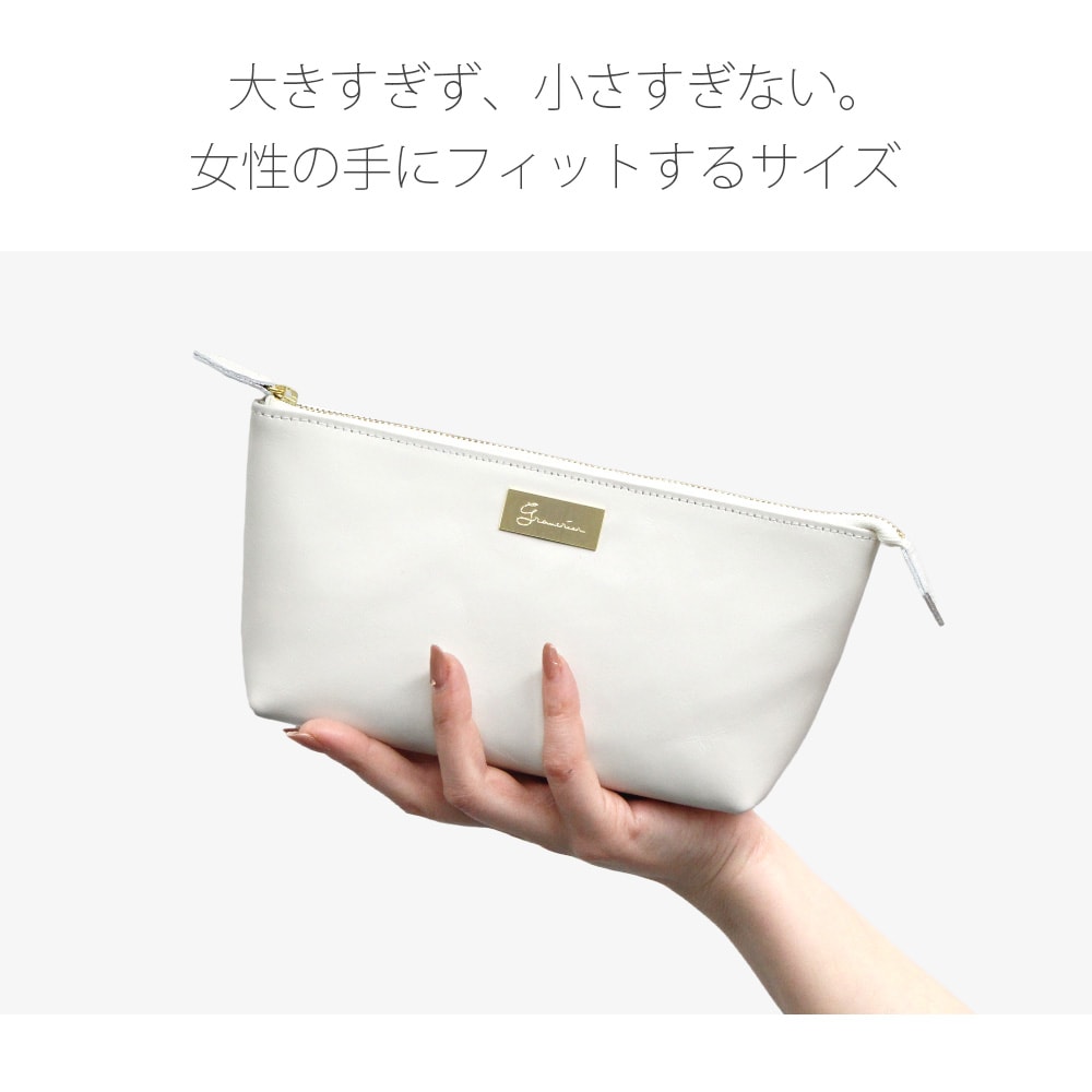 姫路産レザーコスメポーチ 茶 日本製 赤 本革 かわいい 姫路産のソフトヌメ革を使用 染料染めによる色合いと自然の風合いが魅力の大人のコスメポーチ 大きめ Cherie 誕生日 バニティ 機能的 レディース 白 大容量 赤 ブランド メイクポーチ 化粧ポーチ ピンク 茶