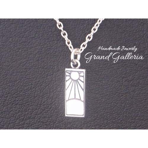 【送料無料】【Grand Galleria グランドガレリア】 花札 耳飾り ネックレスペンダント シルバーアクセサリー シルバー925 ハンドメイド 手作り メンズ ユニセックス 彼氏 誕生日 プレゼント ギフト包装