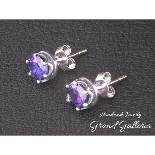 【送料無料】【Grand Galleria グランドガレリア】 クラウン 王冠 ピアス ピアス 両耳 シルバーアクセサリー シルバー925 ハンドメイド 手作り メンズ ユニセックス 彼氏 誕生日 プレゼント ギフト包装