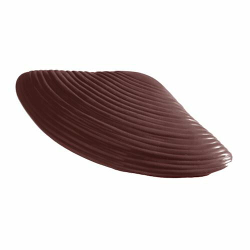 黒茶型cw1276 ChocolateWorld 貝・外殻・ムール貝（特大・単品183粍）:全長275ｘ135粍 キッチン用品・食器・調理器具-チョコレート型-お菓子・パン型