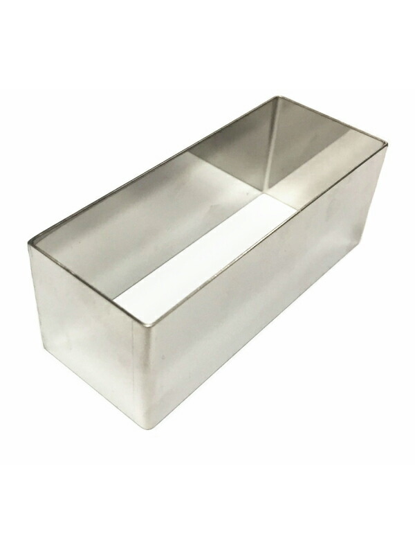 楽天市場】つなぎ目なし 角 セルクル型 21cm × 10cm × 高さ5cm