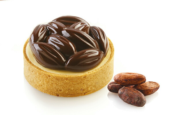 kit tarte ring cocoa70mm キットタルトリング　ココア70(cacao　カカオ)【kt cocoa70】シリコン型silikomartシリコマート｜自由が丘グランシェフ 店 7,247円