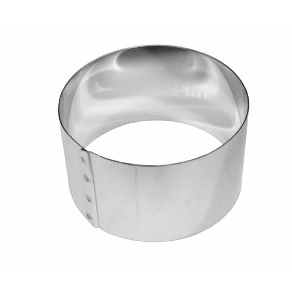 丸セルクル 直径8.5cm 高さ5cm ケーキリング マフィンリング 業務用仕様 4840300画像