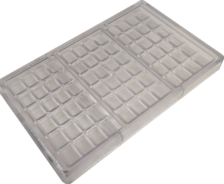 楽天市場】チョコレート型 チョコレートモールド（硬質）インゴット/地