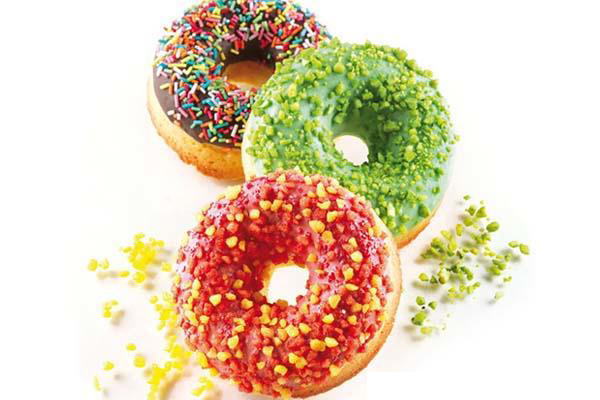 ヨーロッパサイズ シリコン型 600/400 【SQ059】Donuts ドーナツ型 サヴァラン型 8.5cm silikomart業務用価格|自由が丘グランシェフ 店