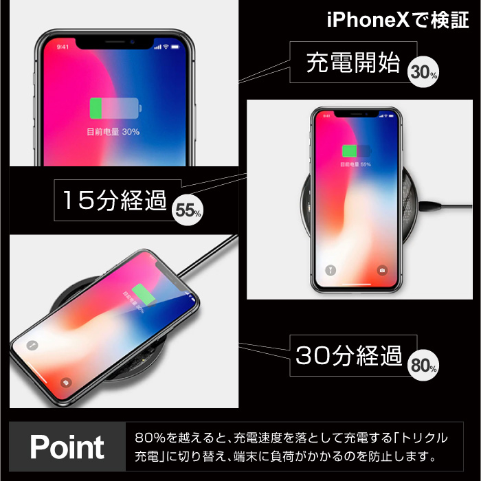 楽天市場 Iphone8 ワイヤレス充電器 Iphonexr Iphonexs Iphonexs Max Iphone8plus Qi 透明 ガラス 硝子 コンパクト スマホ アンドロイド Galaxy S8 Nexus Android Note8 Kyocera Nokia Lg Panasonic 置くだけ充電器 ワイヤレスチャージャー Grand Cinc