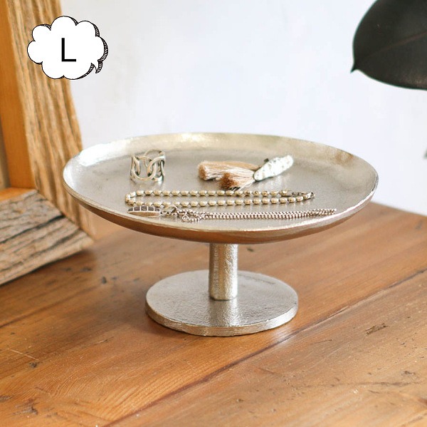 楽天市場】アルミスタンドトレイ L サントリナ クレエ Creer 92250033