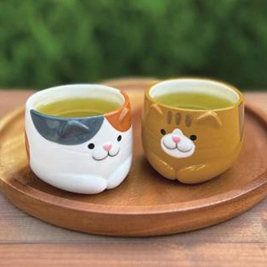 楽天市場】湯呑み 猫湯呑み みけ とら 三毛猫 トラ猫 デコレ DECOLE