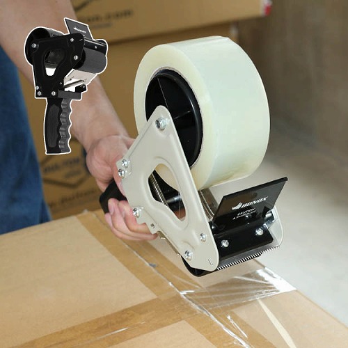 ガムテープ パッキングテープ ガン ダルトン Dulton ブラック グレー H 0137 テープディスペンサー おしゃれ デザイン テープ台 テープカッター テープ 人気満点