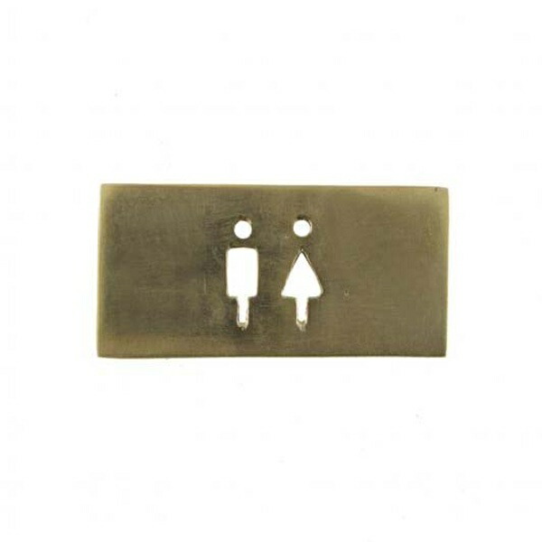 594円 お金を節約 トイレマーク ブラスサイン Toilet ｓ ゴールド ミニ 小さい アクシス Homestead ホームステッド Hs27 ドアサイン ｗｃ トイレ おしゃれ インテリア 雑貨 サインプレート