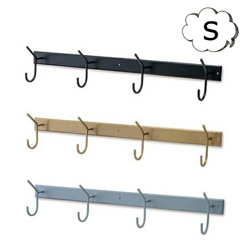 希少 ウォールフック 5フック 木製 金属製 アイアン インダストリアル