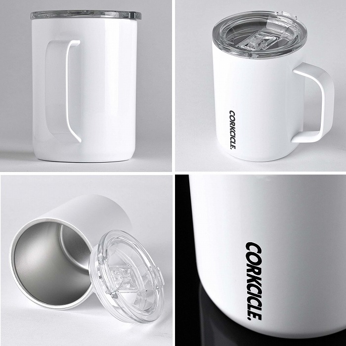 激安正規 マグカップ コーヒーマグ ステムレス タンブラー STEMLESS 保冷保温 真空断熱 400ml 16oz ステンレスマグカップ ふた付き  CORKCICLE ステンレスボトル コークシクル 洋食器 コップ マグ キッチン 雑貨 おしゃれ 食器 台所 シンプル ナチュラル tonna.com