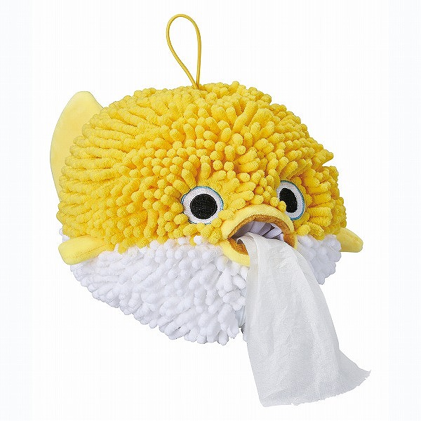 楽天市場】ティッシュケース ハリセンボン ロールティッシュケース