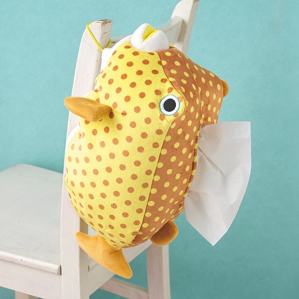 楽天市場】ティッシュケース ハコフグ 動物 アニマル F23-0410