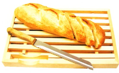 アンティーク ブレッドボード　ナイフ セット Amazon｜南海通商 ブレッドカッターボード ナイフセット 0209-001