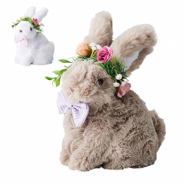 楽天市場】ミニうさぎ (SV-5868) 彫刻風 フィギュア ガーデニング 玄関