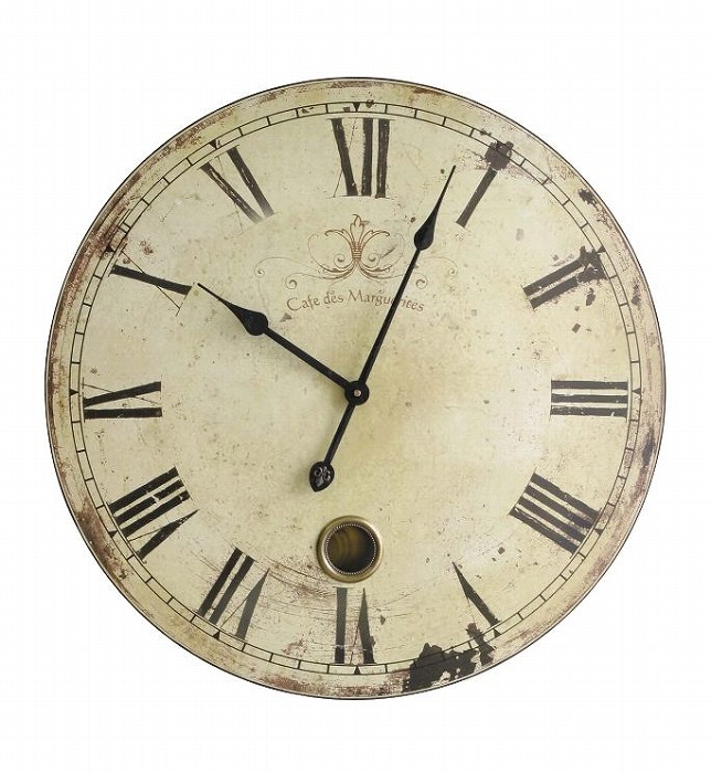 ウォールクロック/壁掛けフレンチパリ北欧シャビーレトロカフェナチュラルョップ ウォールクロック/壁掛けフレンチパリ北欧シャビーレトロカフェ