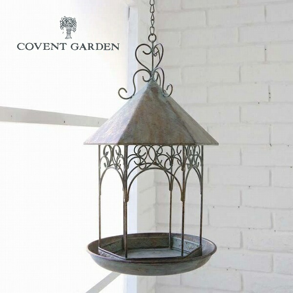 楽天市場】【特典付き】 ハンギング バードフィーダー アンティーク風