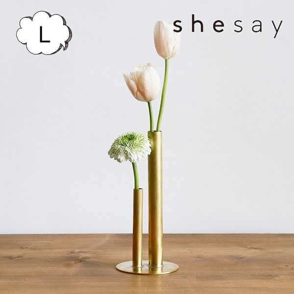 楽天市場】マグネットがついたウッドのフラワーベース テーパー