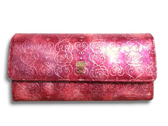 楽天市場】アナスイ ANNA SUI 外ガマ長財布 レディース財布 本革 牛革