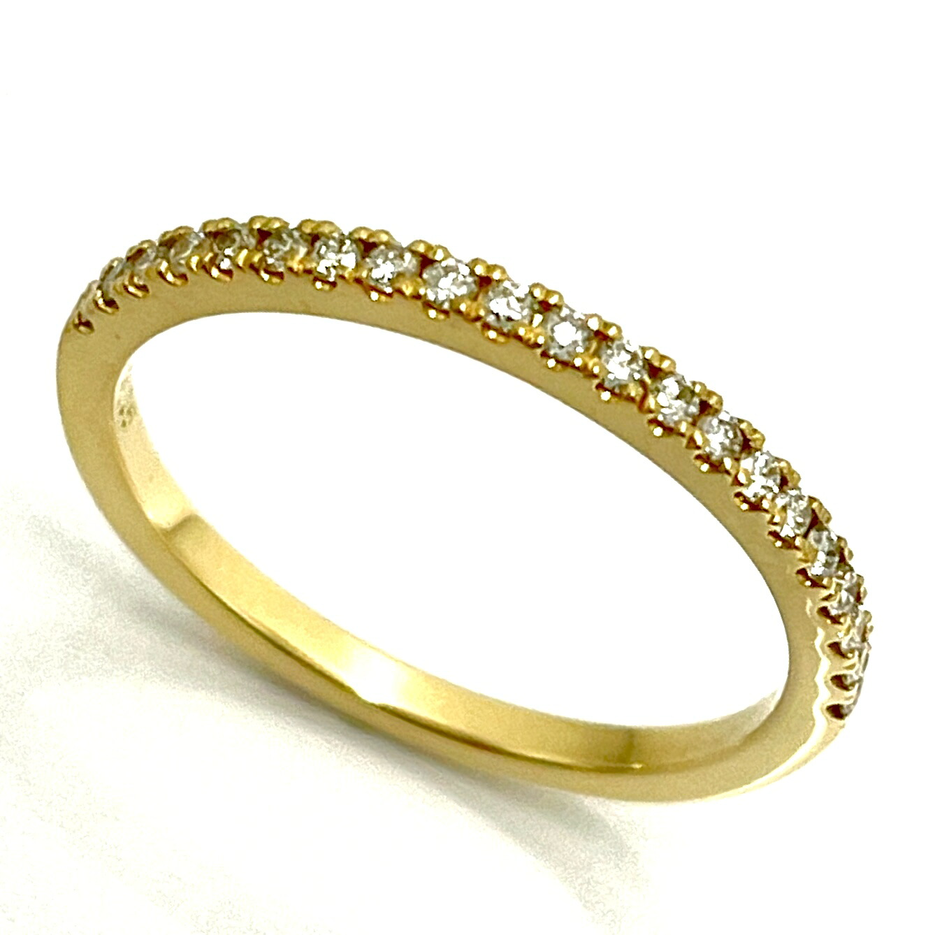 AHKAH アーカー エタニティー ダイヤリング 0.16ct K18PG 5号 【公式通販】