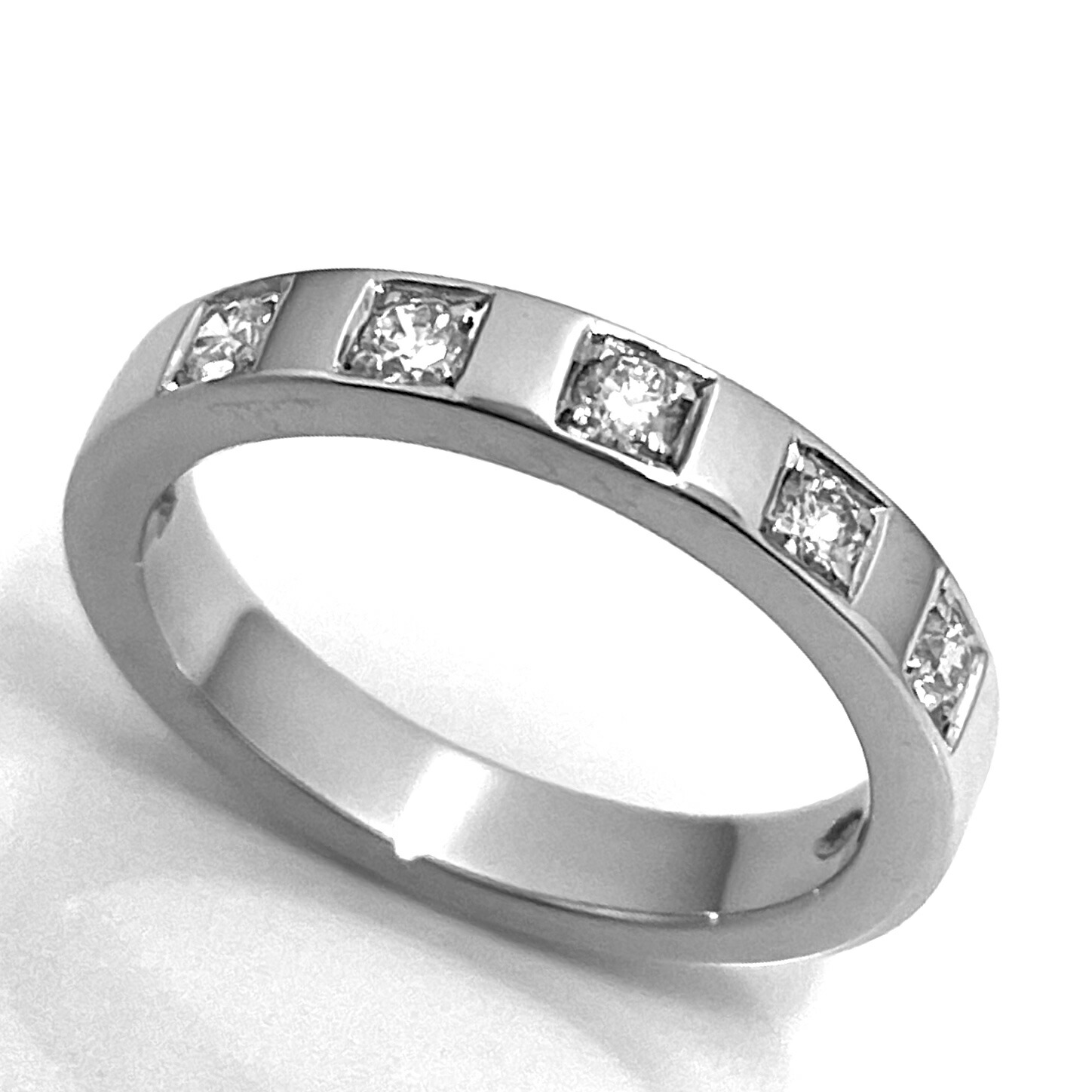 【美品】BVLGARI ブルガリ　プラチナリング  フェディ　11号 楽天市場】BVLGARI/ ブルガリ フェディ 3P ダイヤリング Pt950