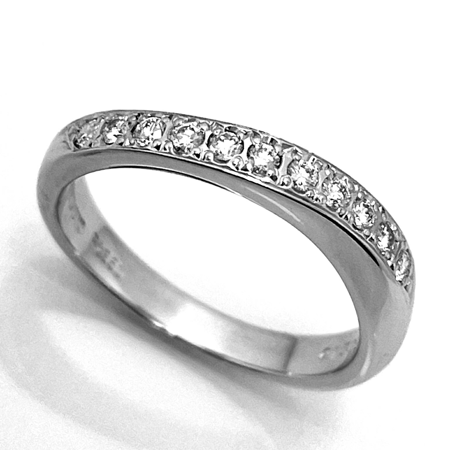 楽天市場】ミキモト MIKIMOTO リング ハーフエタニティ