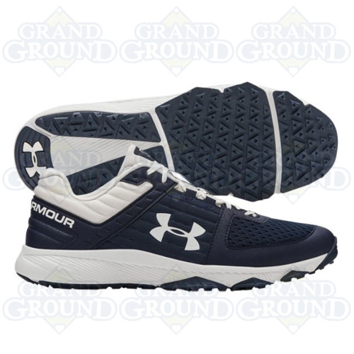 under armour black turf shoes